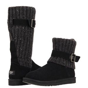 UGG Australia Cambridge Boots Black Suede